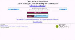 Desktop Screenshot of orglist.net